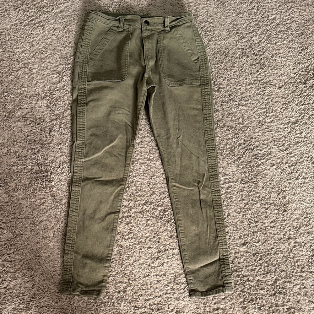Banana Republic Women's Olive Skinny Pants